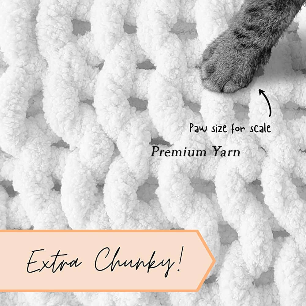 Official Chunky Knitted Blanket