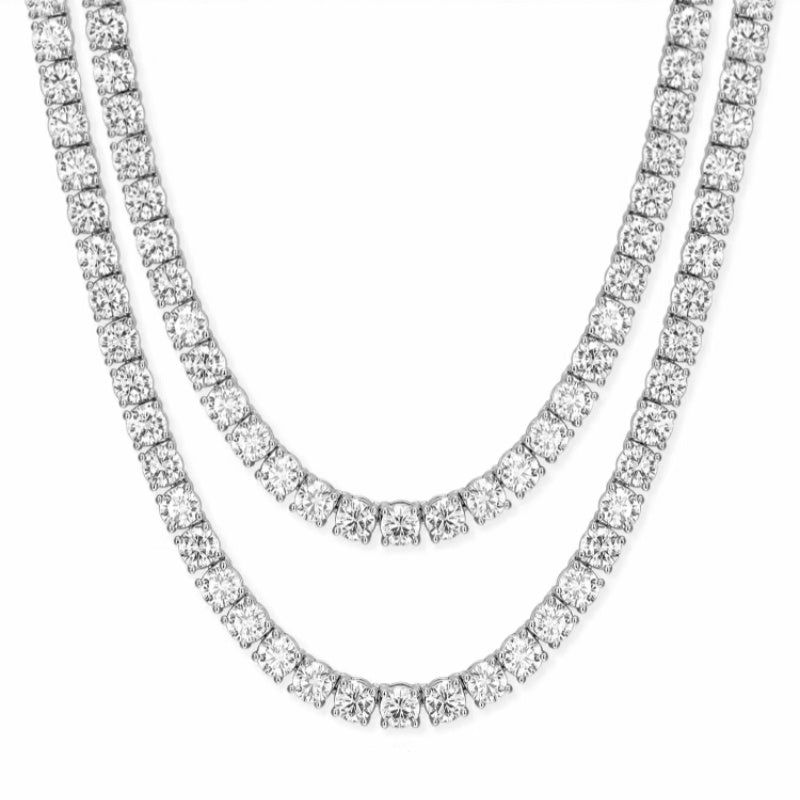 Glam Up with Metfine Tennis Necklace—It’s Sparkle Time