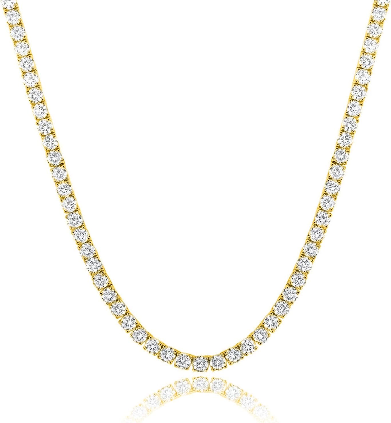 Glam Up with Metfine Tennis Necklace—It’s Sparkle Time