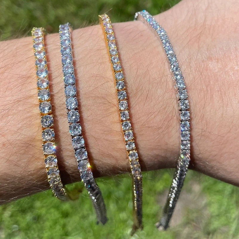 Metfine Ultimate Tennis Bracelet Shine | Modern Stackable for Him & Her