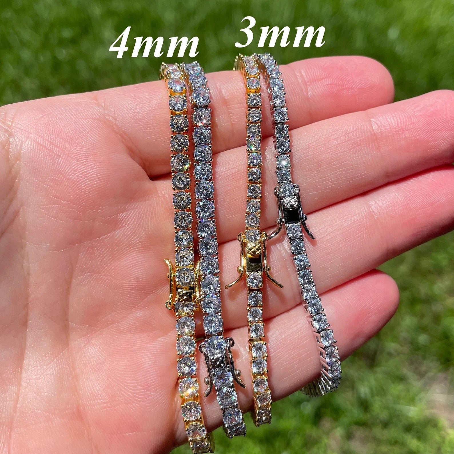 Metfine Ultimate Tennis Bracelet Shine | Modern Stackable for Him & Her