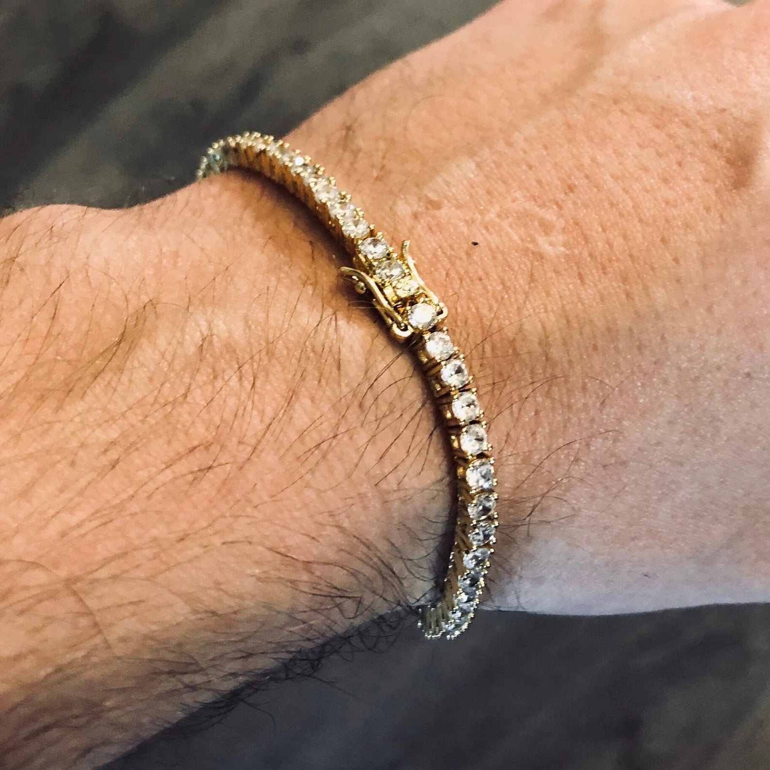 Metfine Ultimate Tennis Bracelet Shine | Modern Stackable for Him & Her
