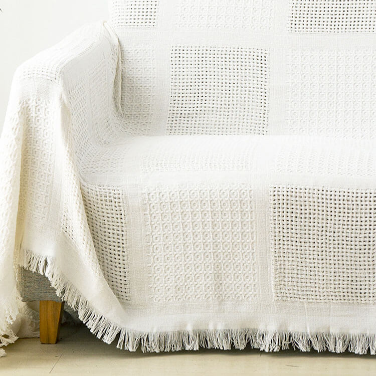Cotton Sofa Covers | Blanket Couch Cover - Metfine