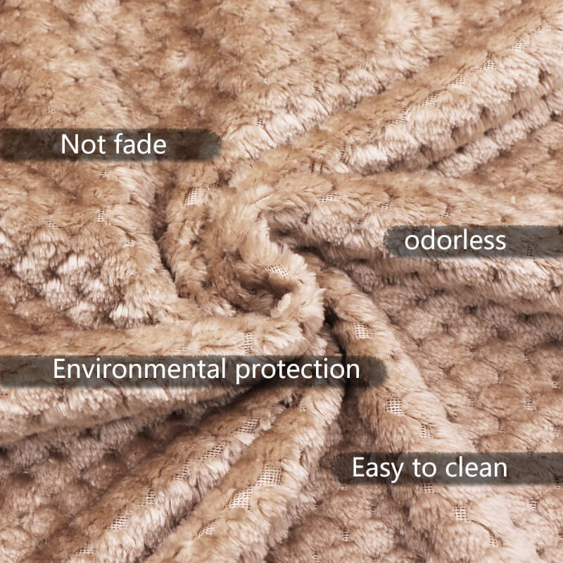 Super Soft Flannel Blanket | Mesh Portable Blanket - Metfine