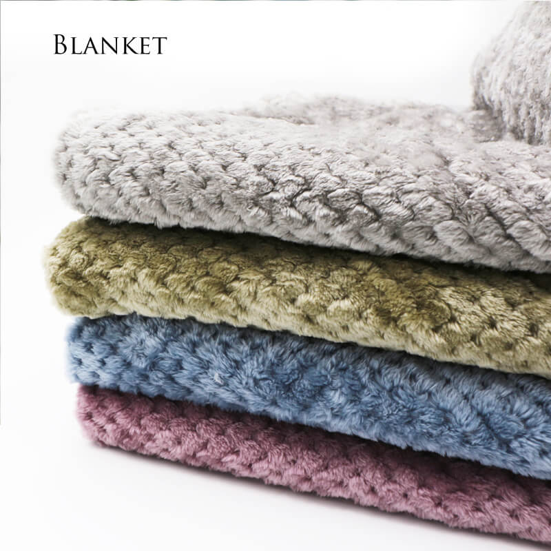 Plush Throw Blanket | Mesh Soft Flannel Blanket - Metfine