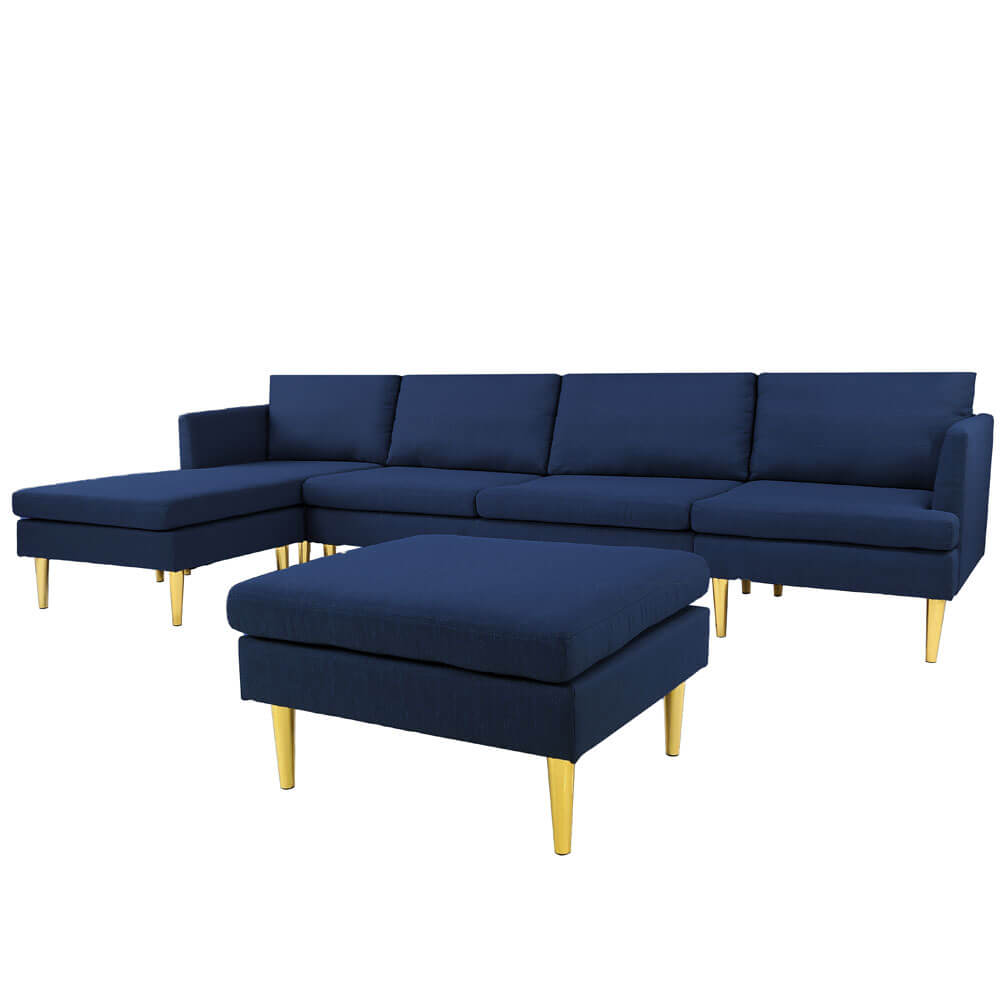 Reversible Sectional Sofa Couch ,U/L-Shape Sofa Convertible Couch