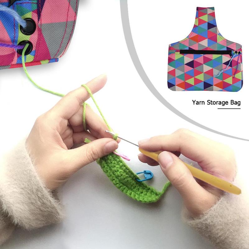Portable knitting needle storage bag - Metfine