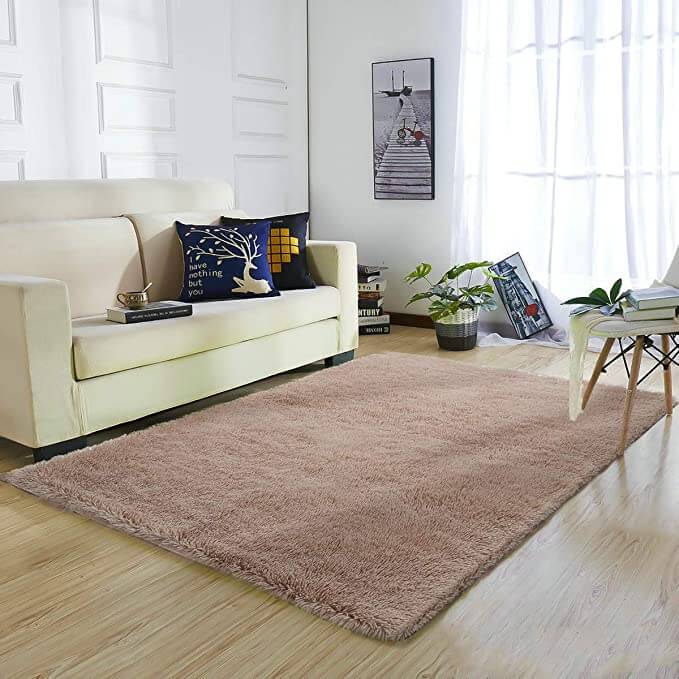 Fluffy Shaggy Super soft Carpet | Fluffy Area Rugs - Metfine
